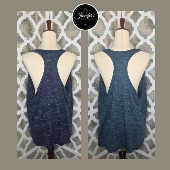 Athletic Works (2) Blue and Green Racerback Mesh Tank Tops Size 3XL and 2XL - Picture 5 of 8